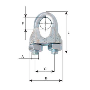  MK   HORGANYZOTT KÖTÉLBILINCS - 5MM / 11X19MM  termék fő termékképe