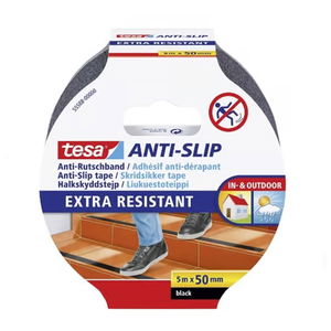  TESA   CSÚSZÁSGÁTLÓ SZALAG - 50MM / 5M - FEKETE  termék fő termékképe