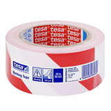 TESA   JELZŐ RAGASZTÓSZALAG - 50MM / 33M - PIROS-FEHÉR 