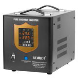  KEMOT   SZINUSZOS SZÜNETMENTES TÁPEGYSÉG - 24V / 1400W / FEKETE 