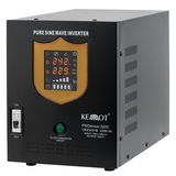  KEMOT   SZINUSZOS SZÜNETMENTES TÁPEGYSÉG - 12V / 1600W / FEKETE 