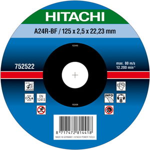 HiKOKI vágótárcsa fém 150x2,5 sík MOQ:25db termék fő termékképe