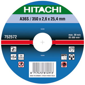 HiKOKI #vágókorong 350x2,6x25,4 /4100242 termék fő termékképe