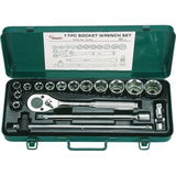 Hans Tools 1/2˝ dugókulcs készlet 17r. 10-32mm