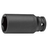 Hans Tools 1/2˝ gépi hosszú, hatlapú dugókulcsfej 32x80mm 84300M32
