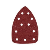 EXTOL delta csiszolópapír, lyukas, 149×105 mm; 11 db lyukkal, P40, 8894002 csiszológéphez/ 1 db