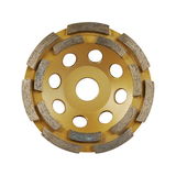 EXTOL gyémántcsiszoló korong; 115mm×22,2mm, kétsoros
