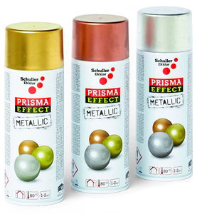 Schuller PRISMA EFFECT METALLIC PRO fémes hatású akril lakk spray, 400 ml termék fő termékképe