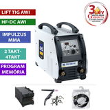 GYS TIG 300 DC HF - WL Pack hegesztő inverter vízhűtővel