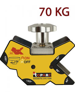 GYS D70.135M mágneses szögbeállító (demagnetizálható), 70 kg termék fő termékképe