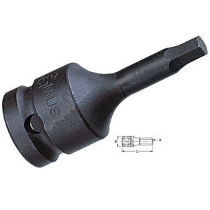 Genius Tools 447614 1/2"-os gépi dugókulcs fej, imbusz, 14 mm termék fő termékképe