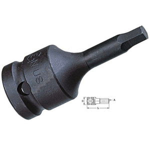 Genius Tools 466016 1/2"-os gépi dugókulcs fej, imbusz, 1/2" termék fő termékképe