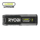 Ryobi RB420 USB Li-ion akkumulátor, 4 V, 2.0 Ah (USB-C töltőkábellel)