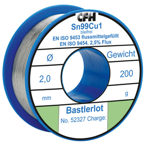 CFH BL 327 barkács forrasztóón, ólommentes, 200 g/tekercs termék fő termékképe