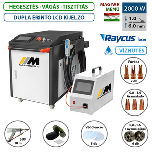 Mastroweld MASTRO LASER-2000 lézerhegesztő, vágó, tisztító gép termék fő termékképe