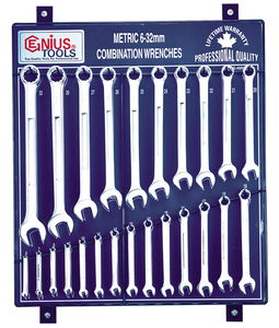 Genius Tools HS-48M csillag-villáskulcs készlet, metrikus, 48 részes termék fő termékképe