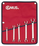 Genius Tools FN-005S fékcsőkulcs készlet, colos, 5 részes