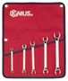 Genius Tools FN-005S fékcsőkulcs készlet, colos, 5 részes