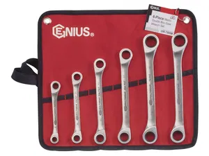 Genius Tools GW-7006M racsnis csillagkulcs készlet, metrikus, 6 részes termék fő termékképe