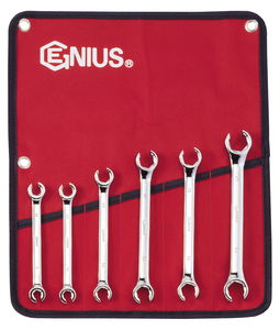 Genius Tools FN-006M fékcsőkulcs készlet, metrikus, 6 részes termék fő termékképe