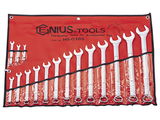 Genius Tools HS-016S csillag-villáskulcs készlet, colos, 16 részes