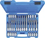 BGS Technic 9-5190 1/2"-os rátűzőkulcs készlet, Torx Plus®, TP20-TP70, 32 részes