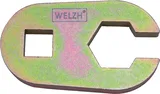 Welzh Werkzeug 4995-WW lambdaszonda kiszerelő, eltolt, 22 mm, 1/2", (1.6-2.2 L TDCi -FORD Transit)