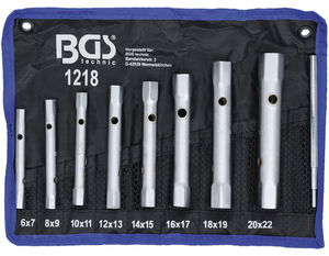 BGS Technic 9-1218 kovácsolt csőkulcs készlet, 8+1 részes termék fő termékképe