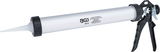 BGS Technic 9-3513 alumínium házas hurkakinyomó pisztoly, 600 ml, 380 mm