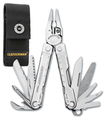 Leatherman REBAR multiszerszám, ezüst színű (gyöngyvászon tok)