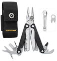 Leatherman CHARGE PLUS multiszerszám, fekete-ezüst színű