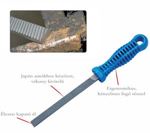 Müller-Werkzeug MLR-460 202-M 2:1-ben keskeny féknyereg reszelő és kaparó szerszám, 10 x 130/250 mm termék fő termékképe