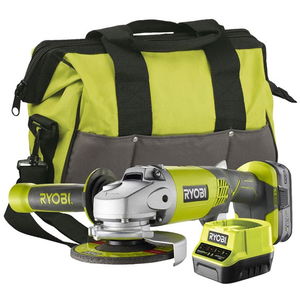 Ryobi R18AG-140S akkus sarokcsiszoló (1 x 4.0 Ah Li-ion akkuval) termék fő termékképe