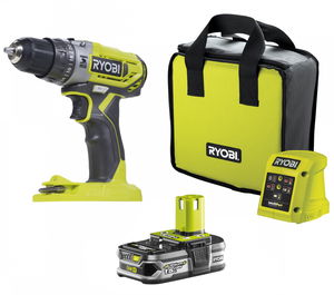 Ryobi R18PD2-115S akkus ütvefúró-csavarozó (1 x 1.5 Ah Li-ion akkuval) termék fő termékképe