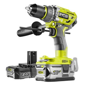 Ryobi R18PD7-252S akkus ütvefúró-csavarozó (1 x 2.0 Ah és 1 x 5.0 Ah Li-ion akkuval) termék fő termékképe