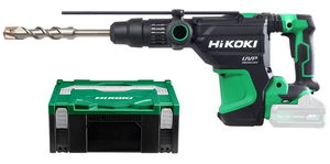 HiKoki DH3640DA-W2Z MULTI VOLT akkus szénkefe nélküli SDS-max fúró-vésőkalapács (akku és töltő nélkül, Hitbox kofferben) termék fő termékképe