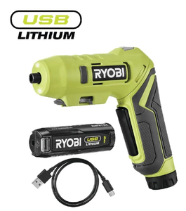 Ryobi RSDP4-120G akkus forgófejű csavarozó (1 x 2.0 Ah USB Li-ion akkuval) termék fő termékképe