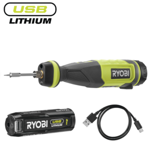 Ryobi RSI4-120G akkus forrasztópáka (1 x 2.0 Ah USB Li-ion akkuval) termék fő termékképe