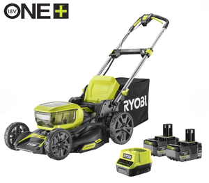 Ryobi RY18LMX46A-250 akkus fűnyíró (2 x 5.0 Ah Li-ion akkuval) termék fő termékképe