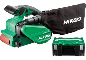 HiKoki SB3608DA-WPZ MULTI VOLT akkus szénkefe nélküli szalagcsiszoló (2 x BSL36A18 MULTI VOLT Li-ion akkuval, Hitbox kofferben) termék fő termékképe