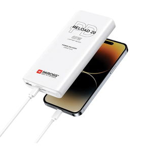 Skross Reload20 20Ah akkumulátor USB-C kábellel, PD, 65 W, három kimenettel termék fő termékképe