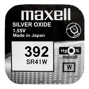 Maxell SR41W 1.55V ezüst-oxid gombelem termék fő termékképe