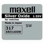 Maxell SR516SW 1.55V ezüst-oxid gombelem