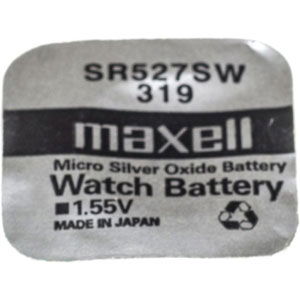 Maxell SR527SW 1.55V ezüst-oxid gombelem termék fő termékképe