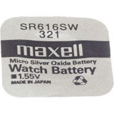 Maxell SR616SW 1.55V ezüst-oxid gombelem