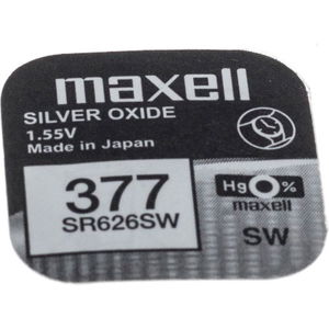 Maxell SR626SW 1.55V ezüst-oxid gombelem termék fő termékképe