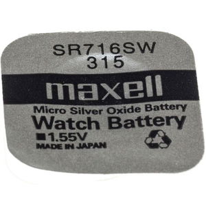 Maxell SR716SW 1.55V ezüst-oxid gombelem termék fő termékképe