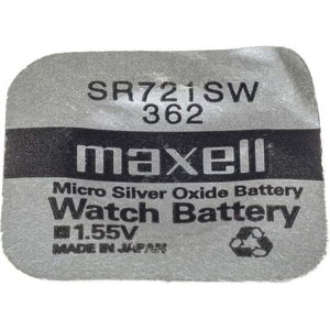 Maxell SR721SW 1.55V ezüst-oxid gombelem termék fő termékképe