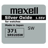 Maxell SR920SW 1.55V ezüst-oxid gombelem