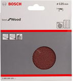 Bosch 1609200165 F460 Expert for Wood and Paint csiszolólap 125mm P40/60/80/120/180 10db-os kiszerelés